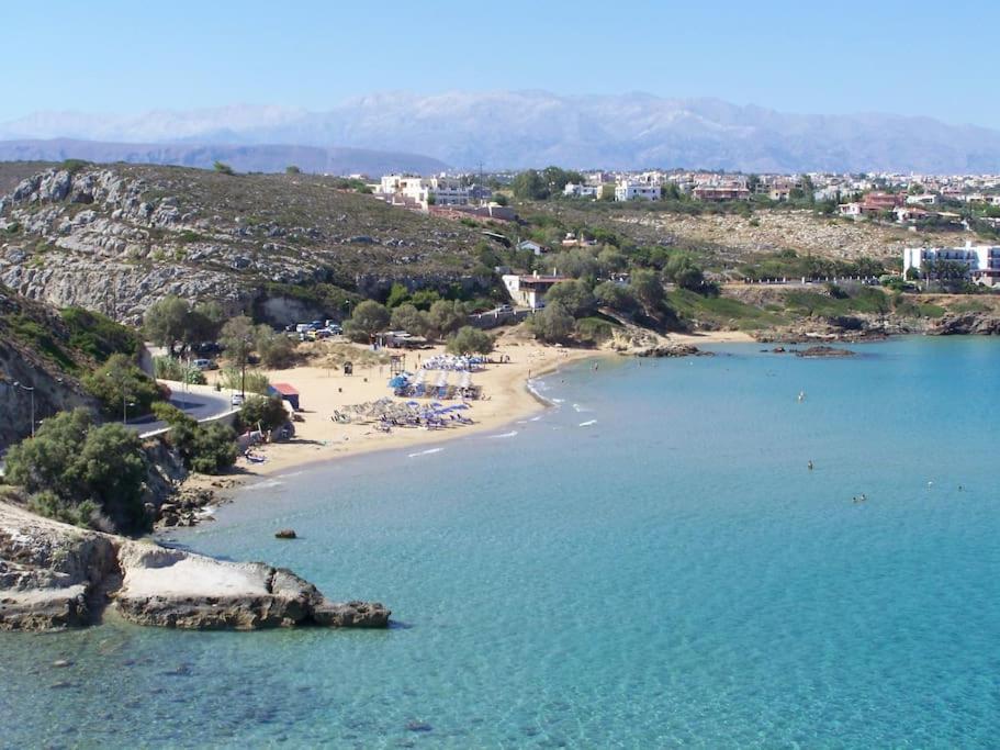 Manolo S Olive Farm, Apartment With Seaview Chrissi Akti Chania Exterior foto