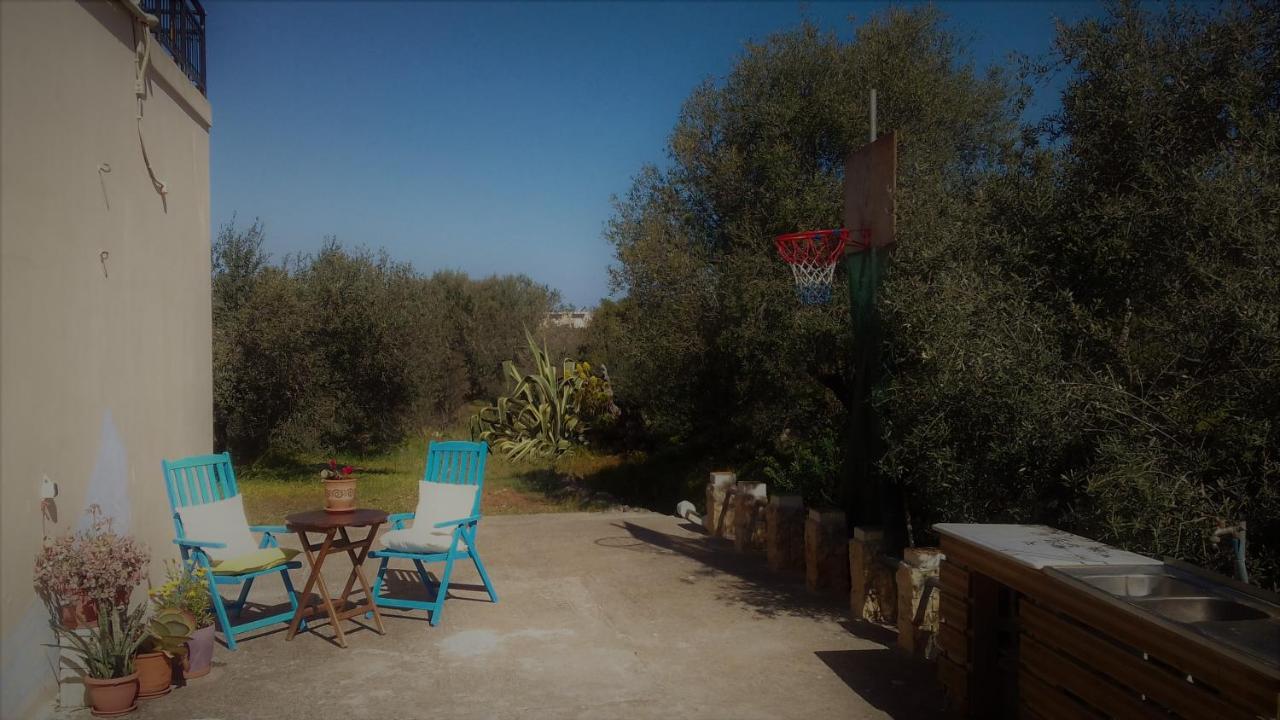 Manolo S Olive Farm, Apartment With Seaview Chrissi Akti Chania Exterior foto