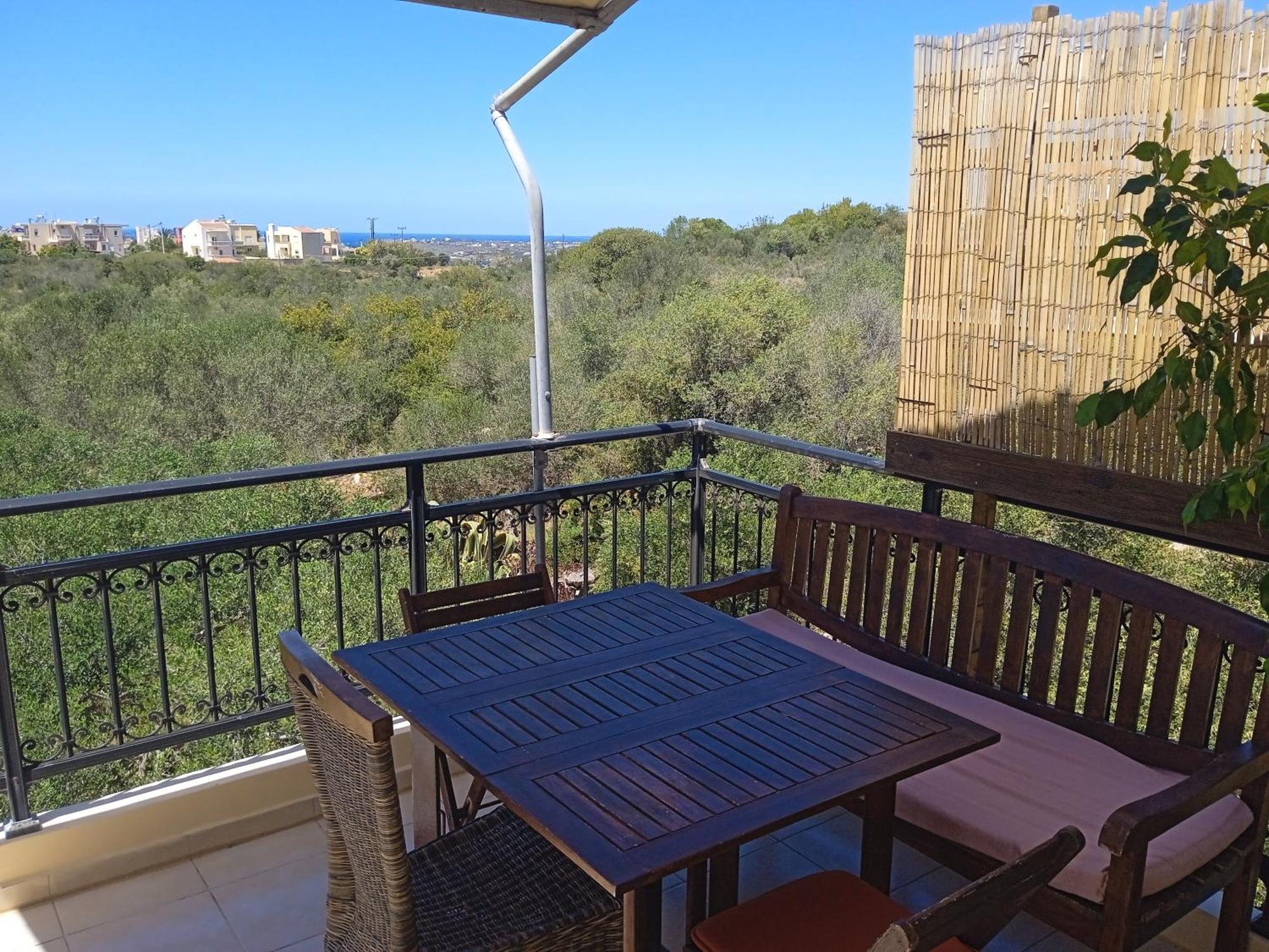Manolo S Olive Farm, Apartment With Seaview Chrissi Akti Chania Exterior foto